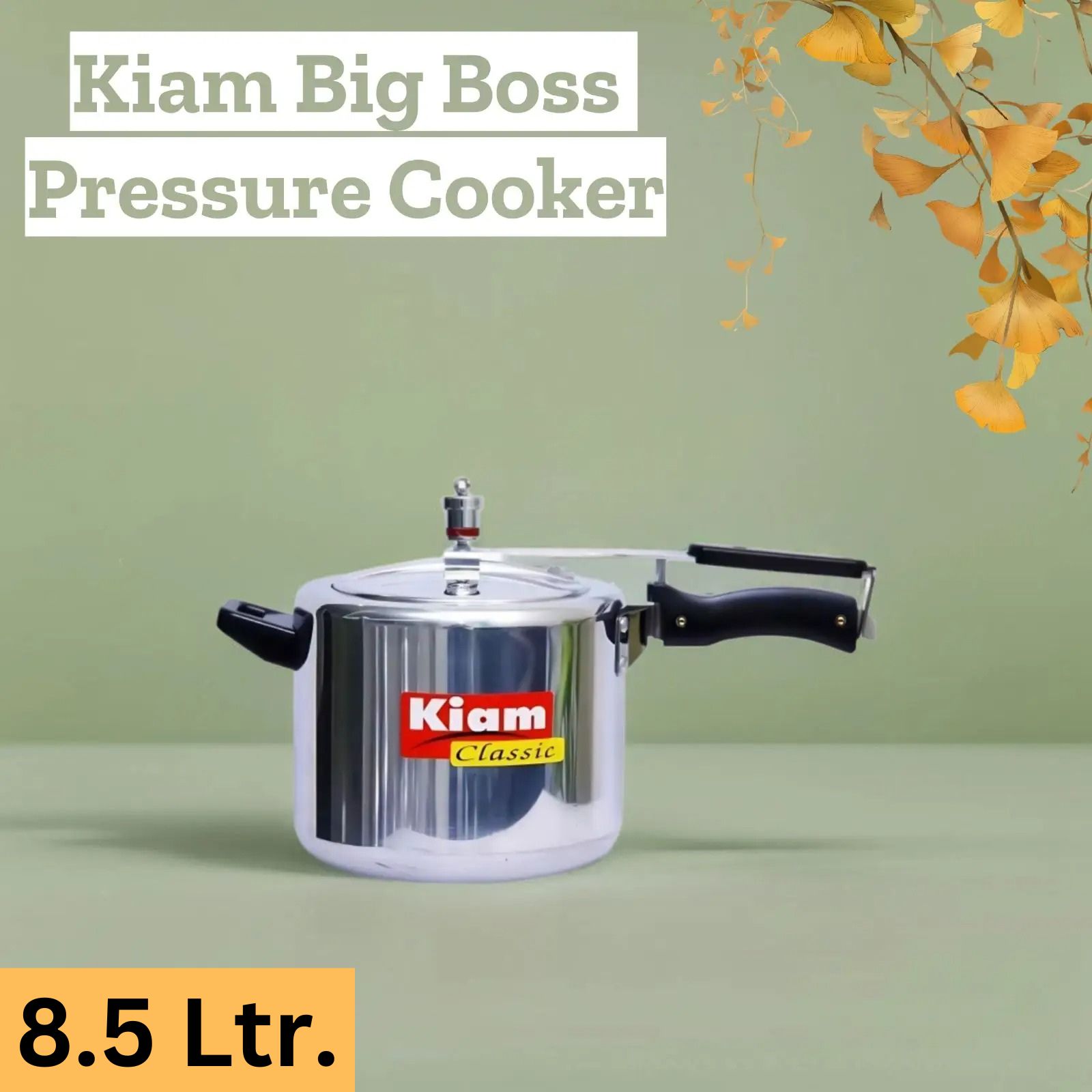Kiam Big Boss Pressure Cooker - 8.5 Liters